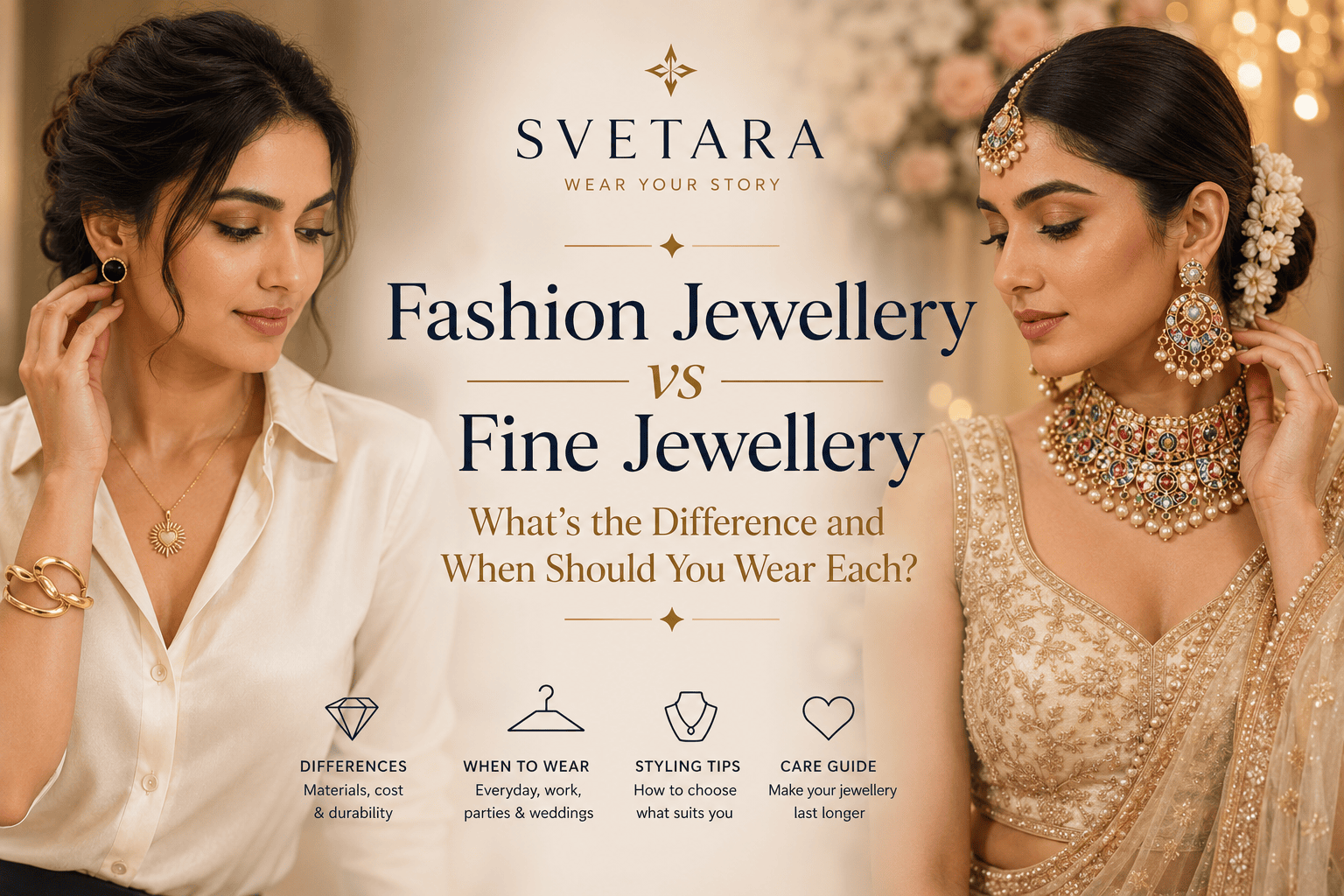 Fashion Jewellery vs Fine Jewellery: What’s the Difference and When Should You Wear Each?